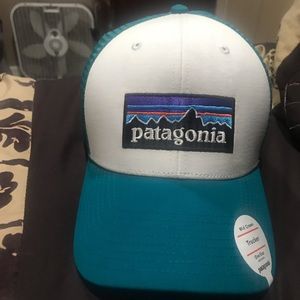 Patagonia trucker hat.
